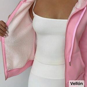 Pink Teddy Jacket for Women